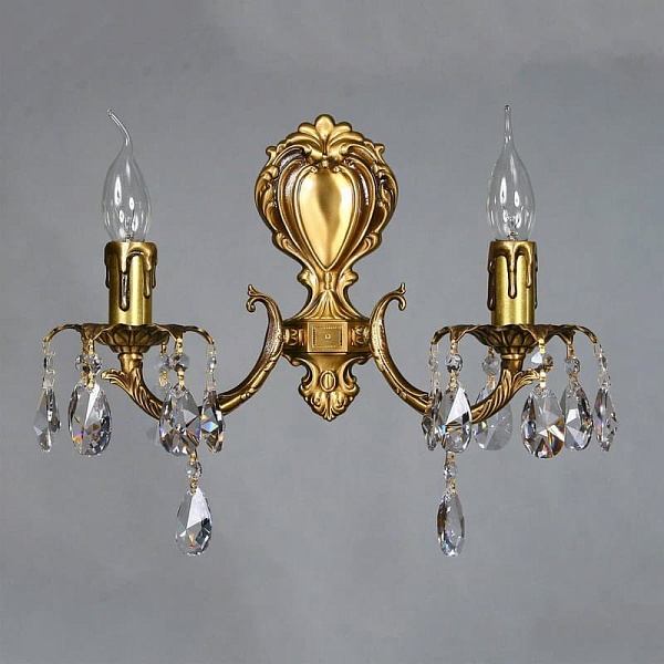 Бра AMBIENTE Benisa 2226/2 AB Tear Drop
